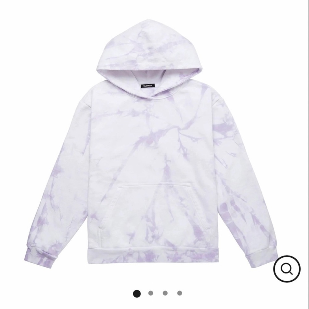 Talentless Spiral Wash Premium Hoodie in Lavendar Fog!
